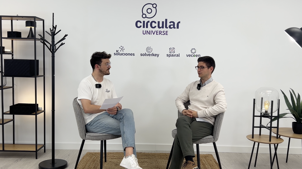 David Oliván y Raül Llouvet en una entrevista sobre el proyecto Autostartup